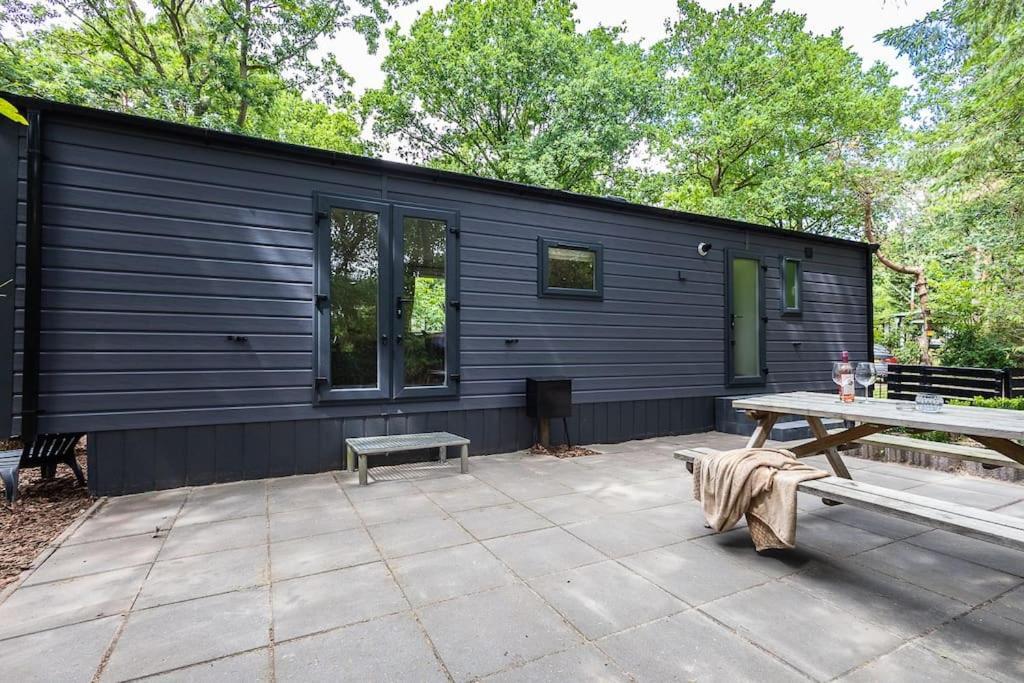 Prachtig Chalet In De Bossen Nunspeet Buitenkant foto