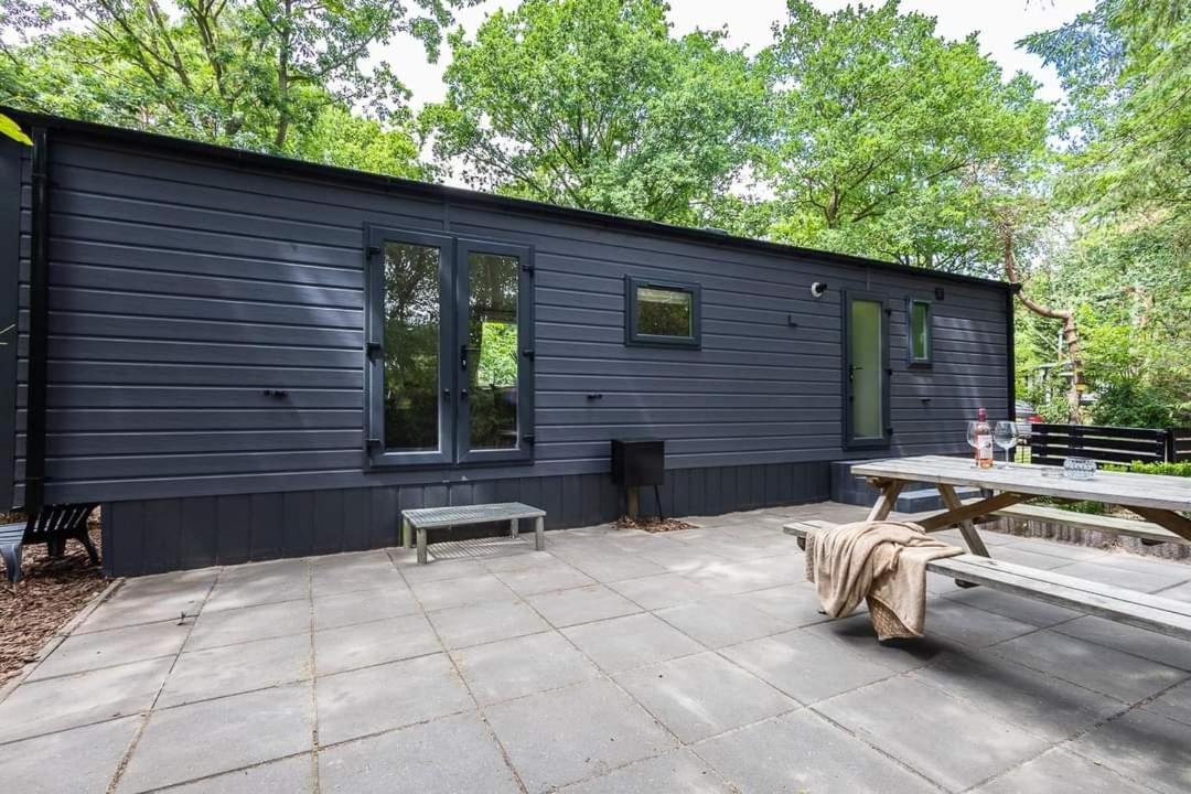 Prachtig Chalet In De Bossen Nunspeet Buitenkant foto